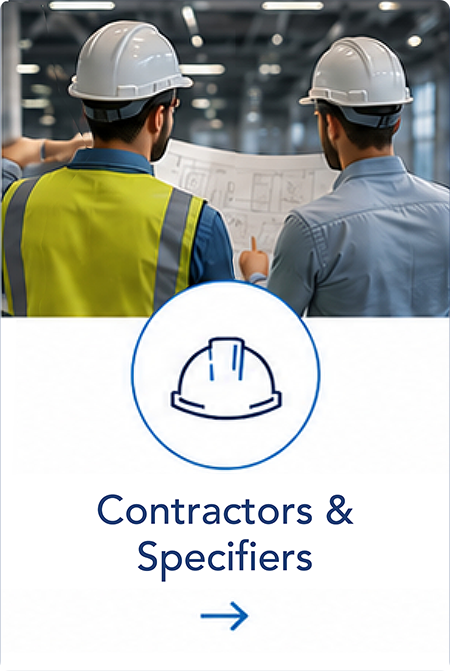 Contractors reviewing commercial lighting and electrical project plans