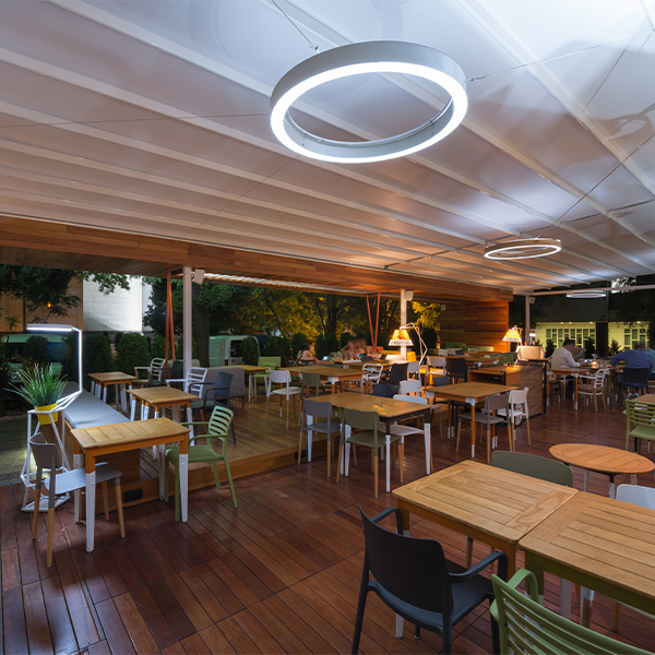 Outdoor Dining & Terrace Areas
