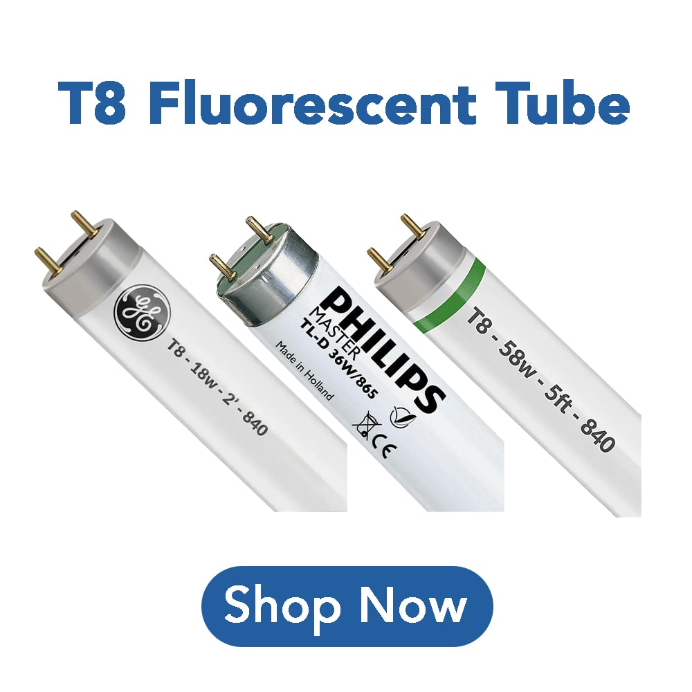 Fluorescent T8 Tubes