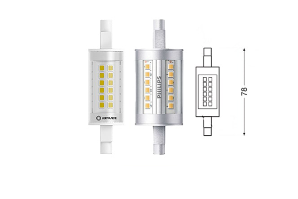 78mm LED R7S Light Bulbs