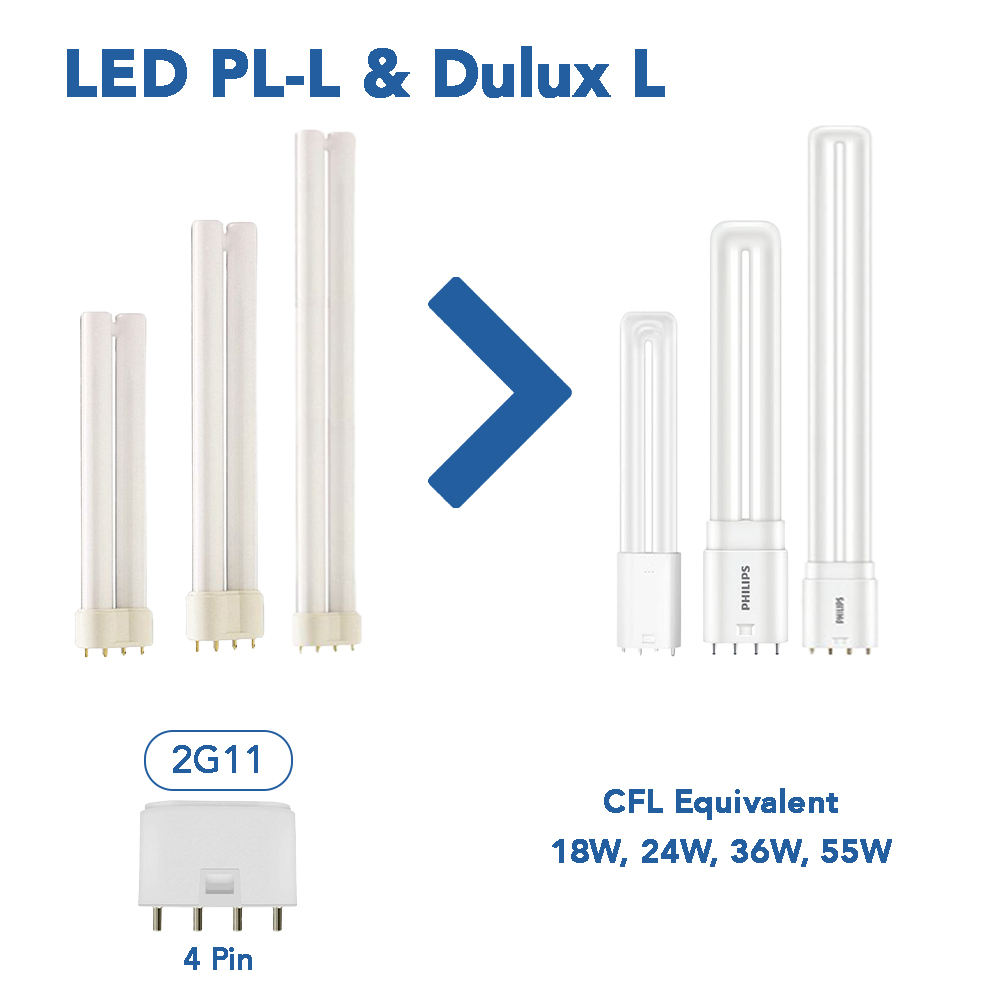 LED PL-L Light Bulbs