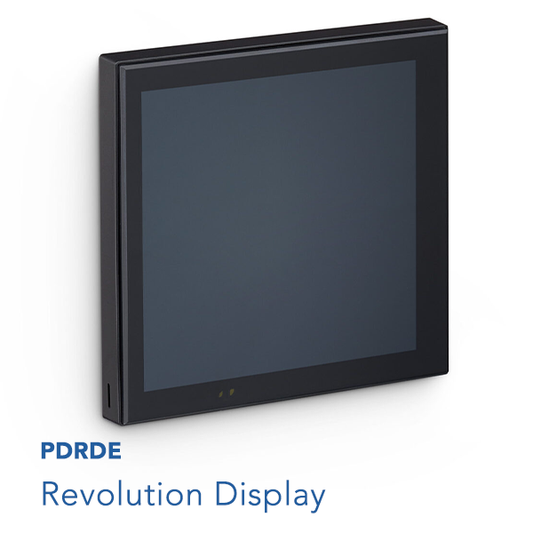 image of a Philips Dynalite Revolution Display interface
