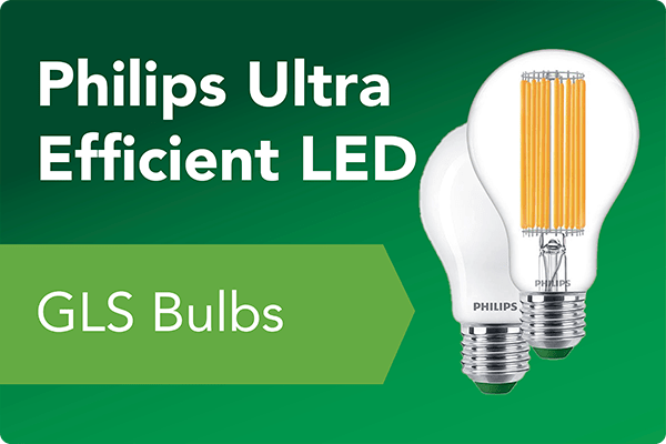 Philips Ultra-Efficient LED GLS Bulbs
