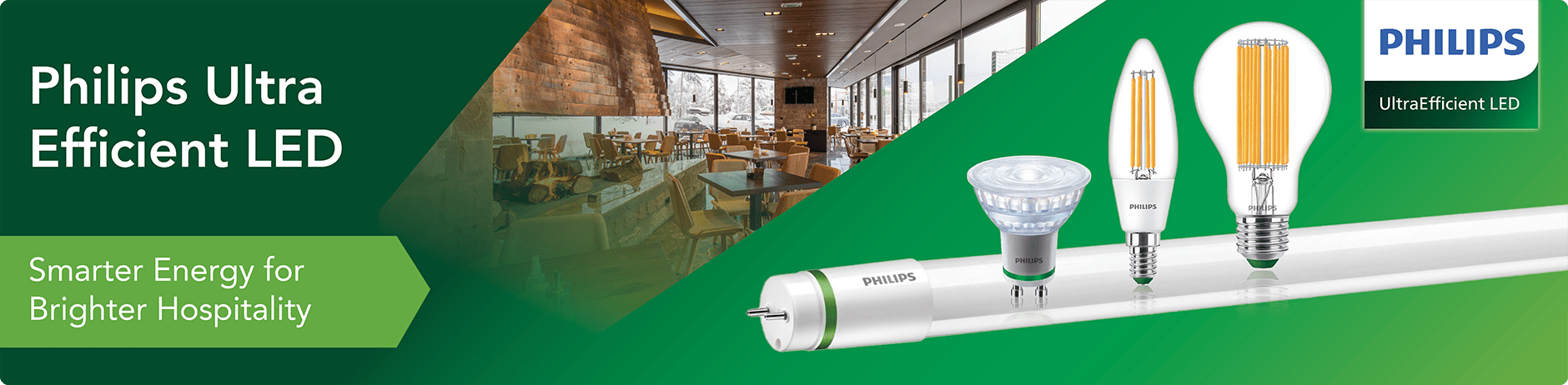 Philips Ultra Efficient LED for Hospitality
