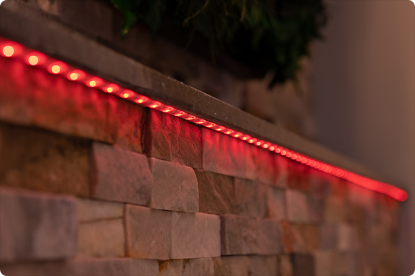 smart outdoor strip lighting