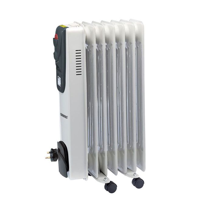 7 Fin 1.5kW oil filled radiator