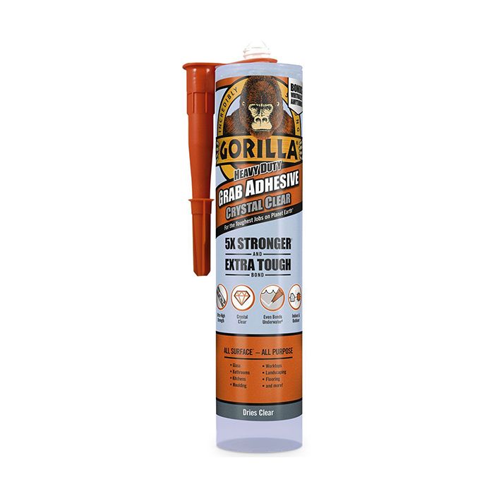 Gorilla Crystal Clear Grab Adhesive 270ML