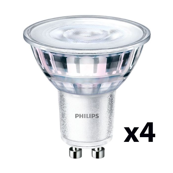 4 Pack Philips Signify Corepro LEDspot CLA 4.6-50W GU10 827 36D