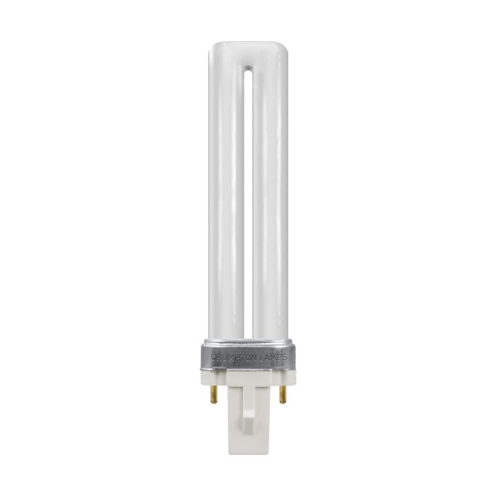 7W Compact Fluorescent PLS/DS Daylight 865 2 Pin G23