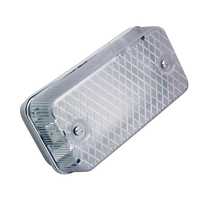 Ansell Bulkhead Polycarbonate Lens 100W White