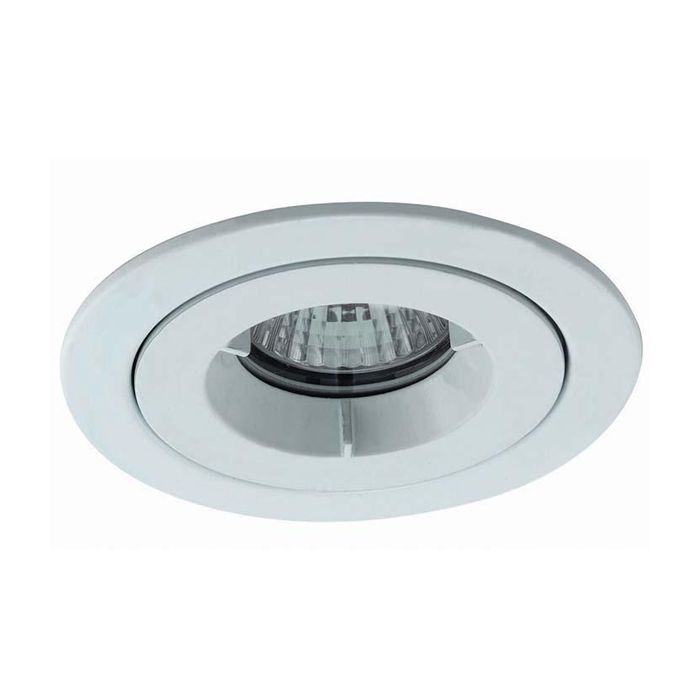 Ansell Amicd Icage Mini IP65 50W GU10 Die-Cast Downlight White
