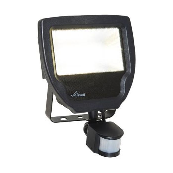 Ansell Calinor LED Polycarbonate Floodlight 30W Cool White PIR