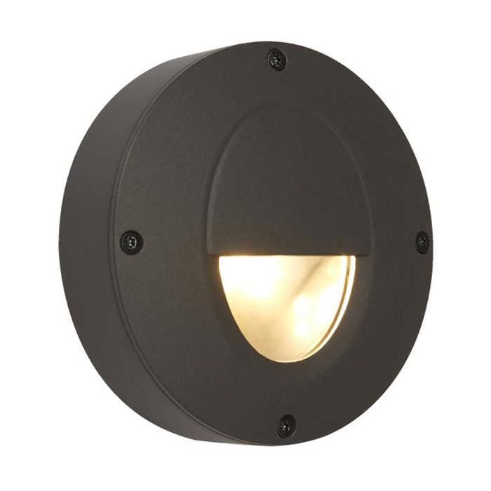 Ansell Callisto AC LED Low Level - 4W Warm White - Graphite