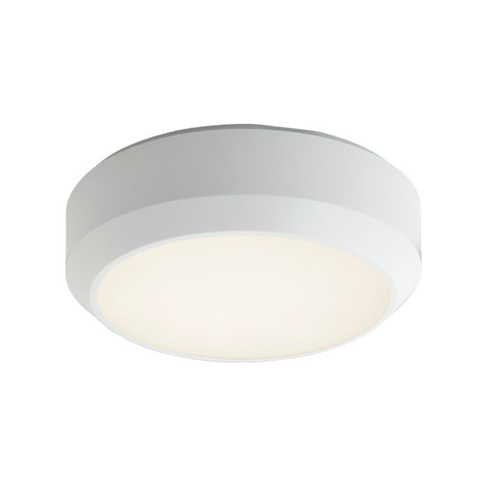 Ansell Delta CCT 1 White 4.5W-7W LED Bulkhead-Microwave Sensor & Photocell