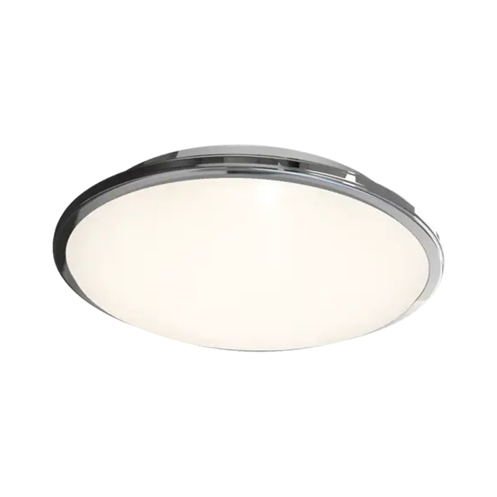 Ansell Eclipse Chrome 11.5-23.5W MultiLED CCT Microwave Sensor Emergency LED Bulkhead