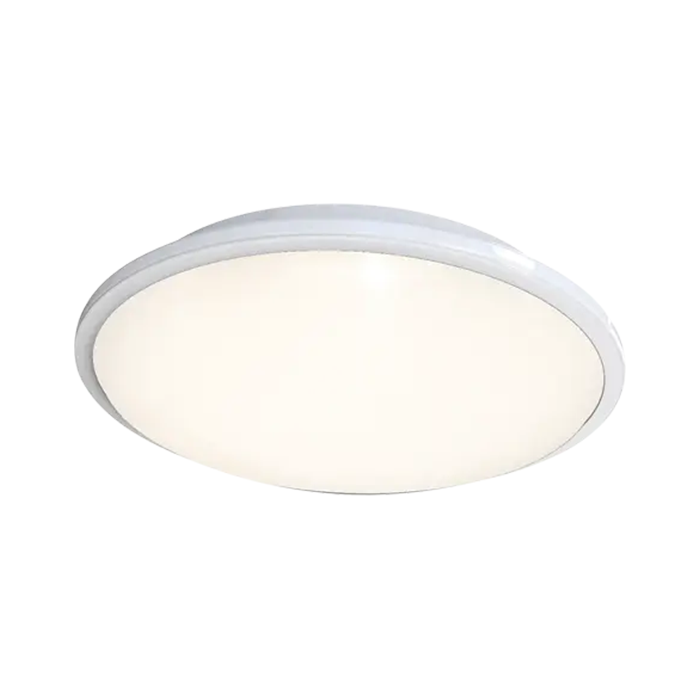 Ansell Eclipse White 11.5-23.5W MultiLED CCT Microwave Sensor Emergency LED Bulkhead
