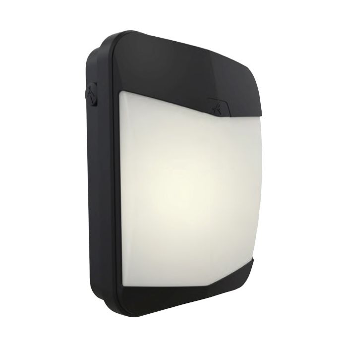 Ansell Panther LED Wallpack 25W CCT Microwave Sensor and Emergency