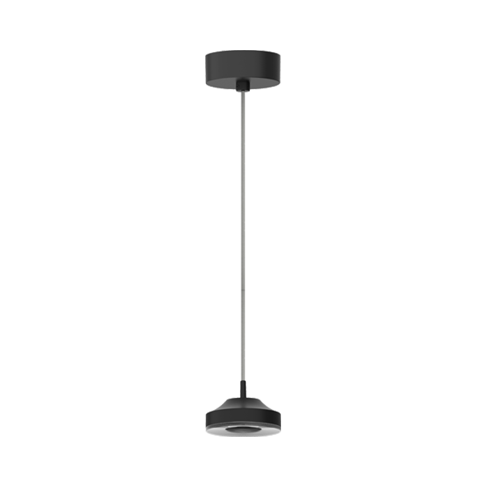 Ansell Primo Deco Black Pendant Cool White