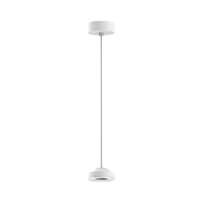 Ansell Primo Deco White Pendant Warm White