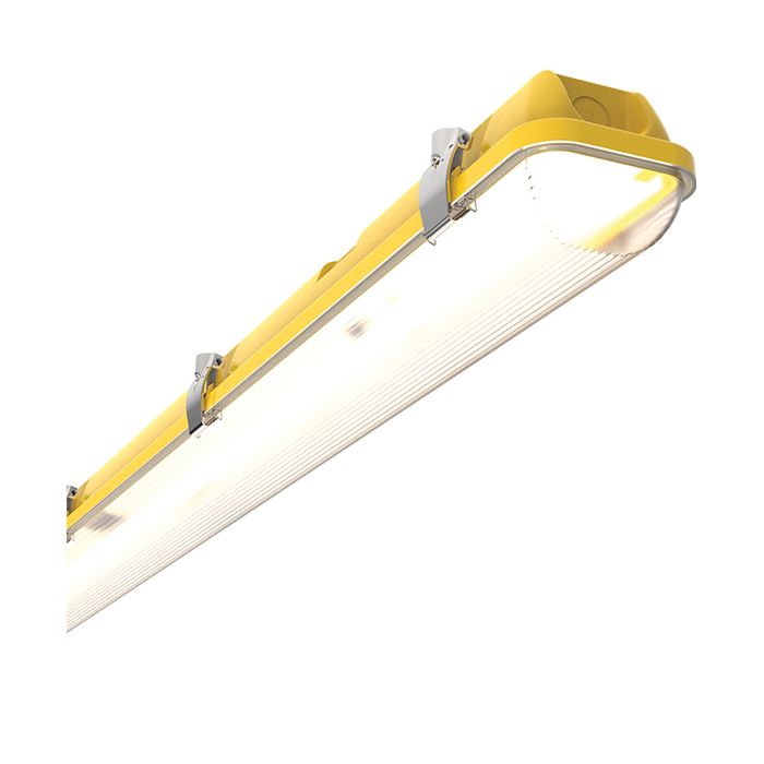 Ansell Tornado 110v IP65 LED Non-Corrosive Twin 40W 4ft Emergency 
