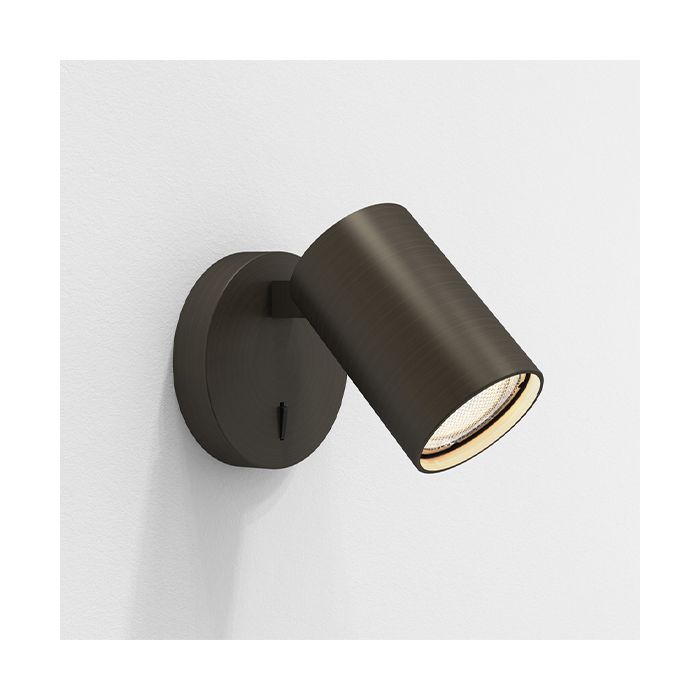 Astro Ascoli Single Bronze Single Switched Reading Light