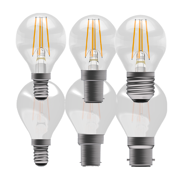 Bell 3.3W (40W) LED Decorative Round Golfball Bulb