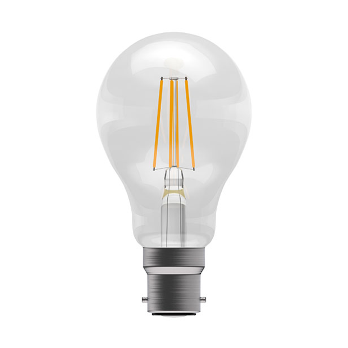 Bell Genesis 7W LED Filament Clear GLS Dimmable BC 2700K