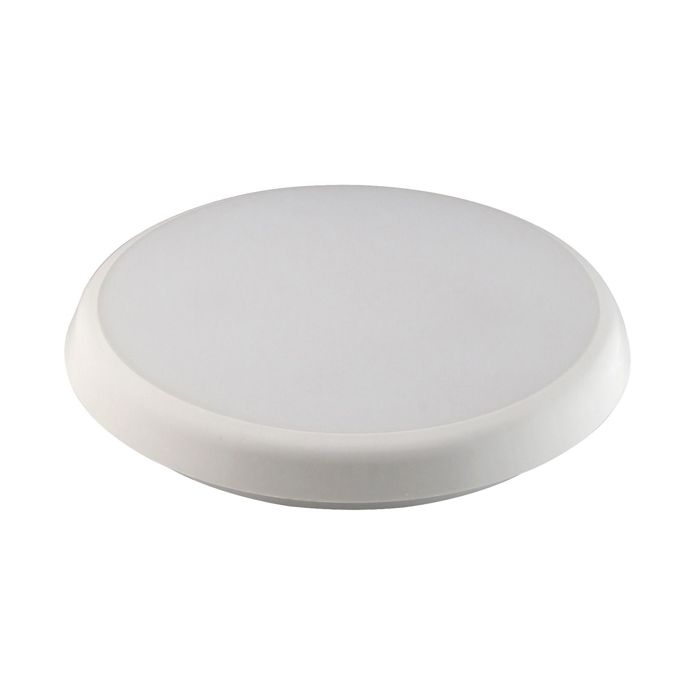 BELL Lighting 06751 Deco LED Bulkhead Light 25W, Microwave Sensor, Emergency, 4000K, IP54