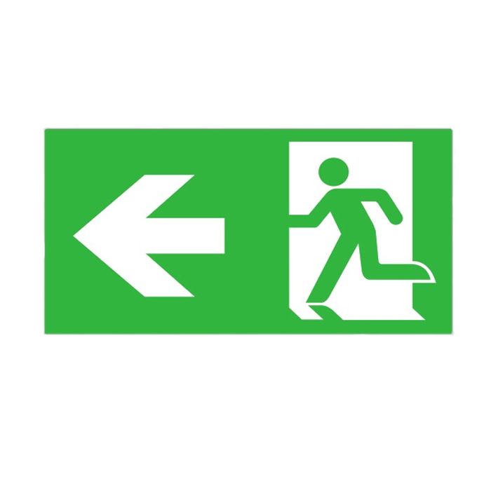 BELL Lighting 09020 Spectrum New Style Left Legend for Slim Exit Sign