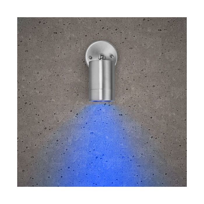 Bell Lighting Luna GU10 Adjustable Wall Light - IP65, Stainless Steel