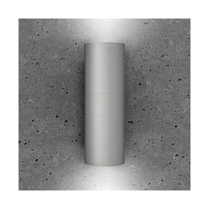 Bell Lighting Luna Grande Outdoor Wall Light - Grey, IP65