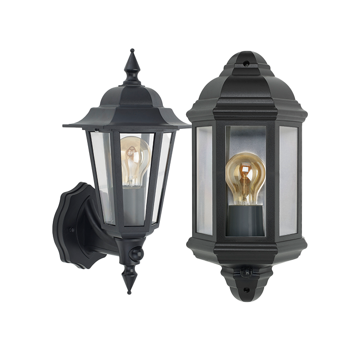 Bell Retro Vintage Black Lantern