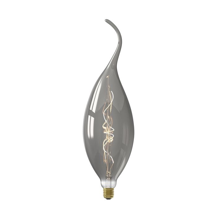 Calex ALTEA LED Lamp 240V 6W 90lm E27 Titanium 2100K dimmable