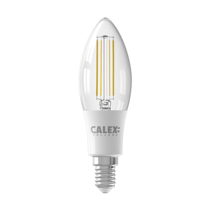 Calex Filament LED Dimmable Candle Lamps 240V 4W 2700K