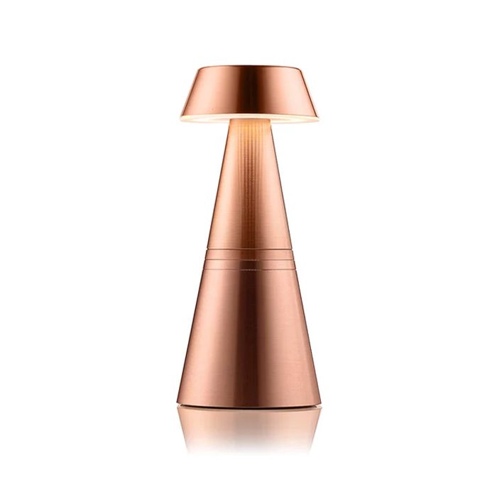 Charm Empire Cordless Table Lamp Copper