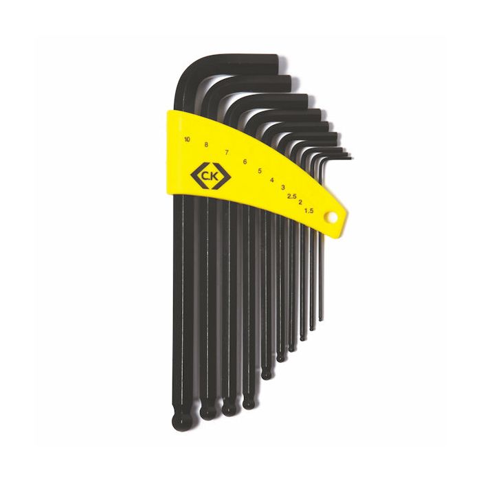 CK Hexagon Key Clip Set - 10 Piece Ball End