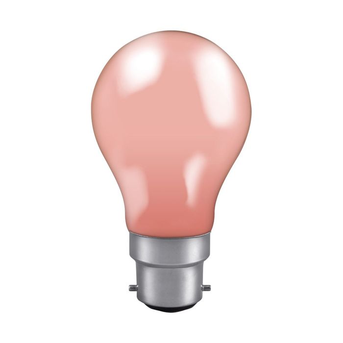Crompton 60W BC Pink GLS