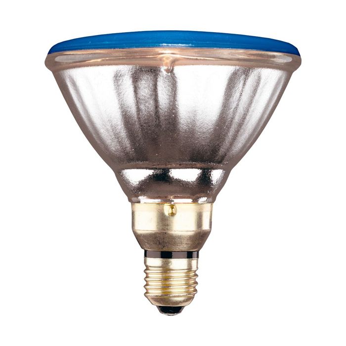Crompton 80W Par 38 ES Blue Halogen Reflector