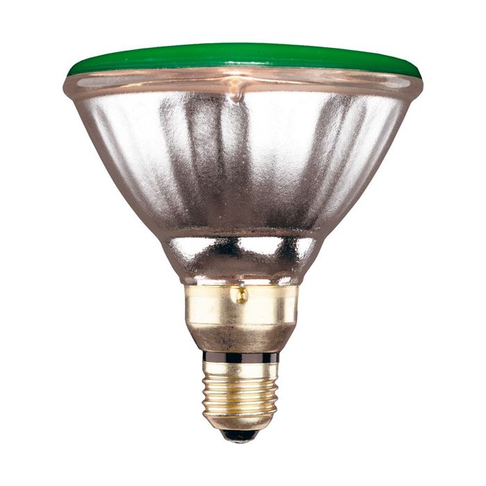Crompton 80W Par 38 ES Green Halogen Reflector