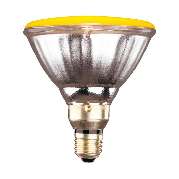Crompton 80W Par 38 ES Yellow Halogen Reflector