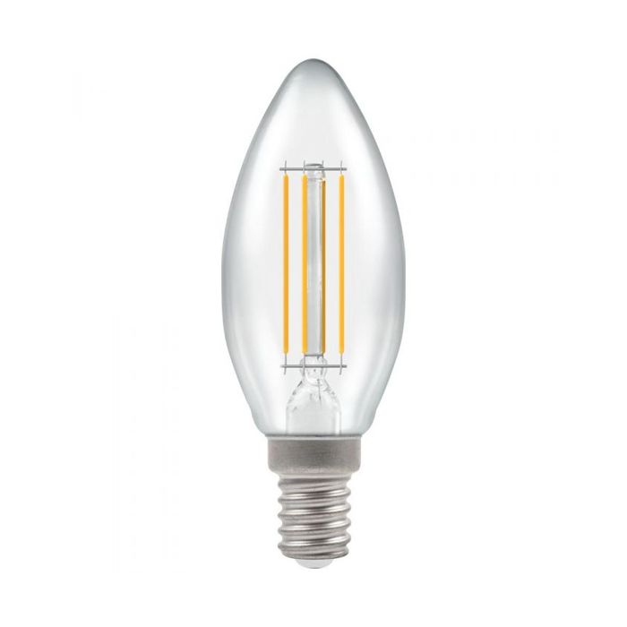Crompton 5W SES Dimmable LED Filament Clear Candle