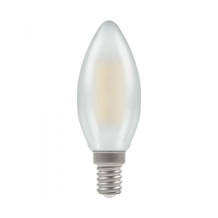 Crompton 7208 LED Candle Filament Pearl 5W 2700K SES - E14
