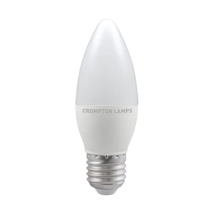 Crompton 11373 LED Candle Thermal Plastic Opal 5.5W 6500K ES - E27