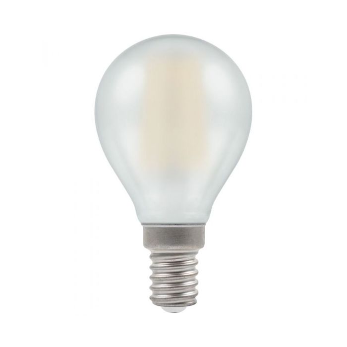 Crompton 6010 LED Round Filament Pearl 4W 2700K SES - E14