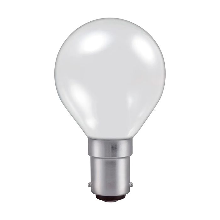 Crompton Professional 60W Incandescent SBC Opal Golf Ball Bulb 10 Pack 