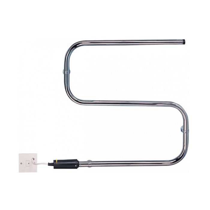 Dimplex 45W S Towel Rail - Chrome