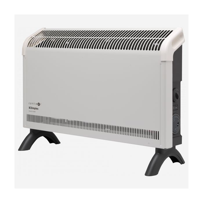 Dimplex Contrast 2kW Portable Convector Heater with 24hr Timer