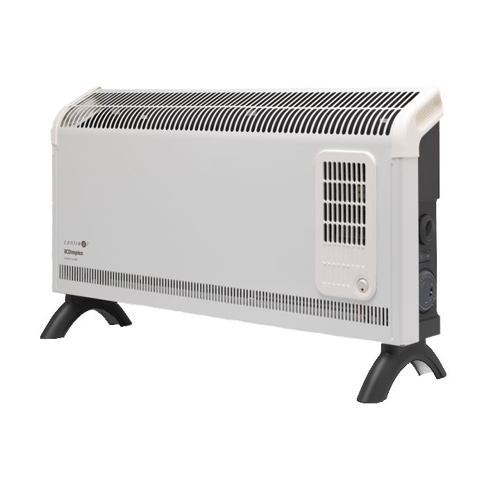 Dimplex Contrast 3kW Portable Convector Heater with 24hr Timer and Turbo Fan