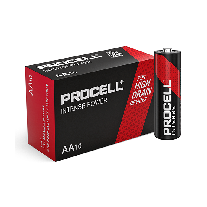 Duracell Procell Intense AA MN1500 LR6 Batteries (PACK OF 10)