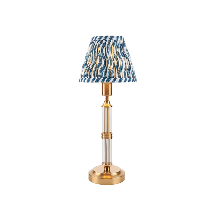 Endon  Lighting Morton Rechargeable & Ripple 16cm Table Lamp
